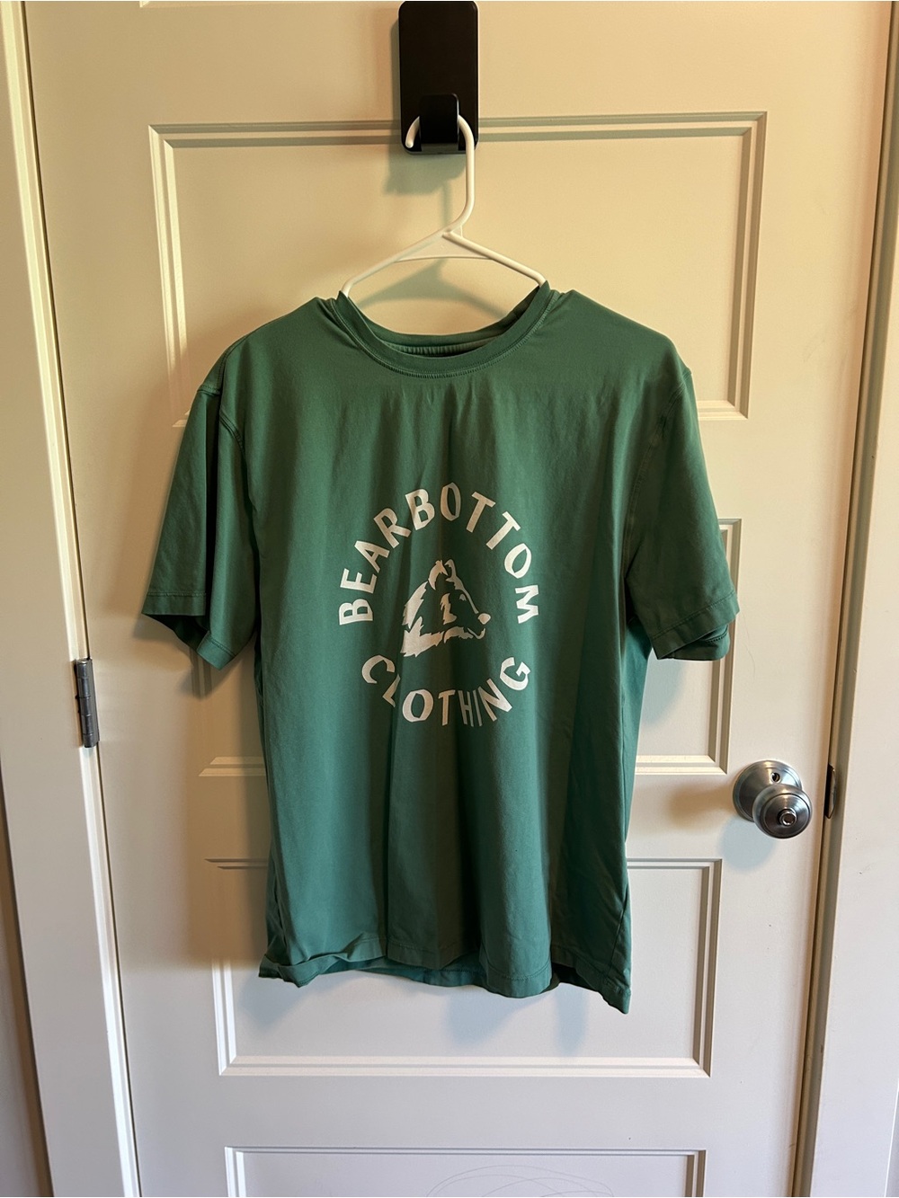 Bearbottom Clothing Short-Sleeve Logo Tee — Green